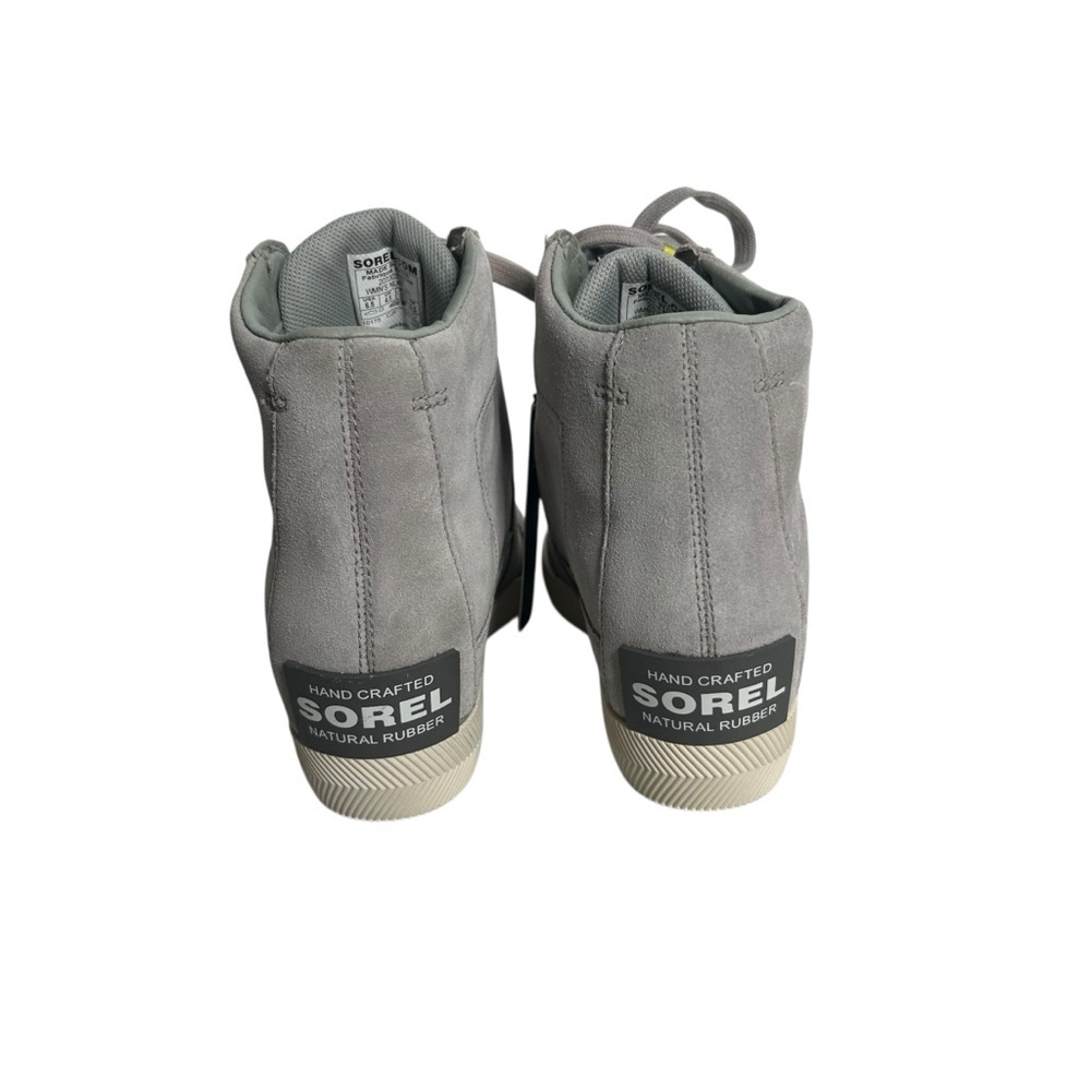 Sorel Out 'N About Wedge Gray Suede Boots NL4913-081 Dove/Quarry Women’s 6.5 - Picture 7 of 10
